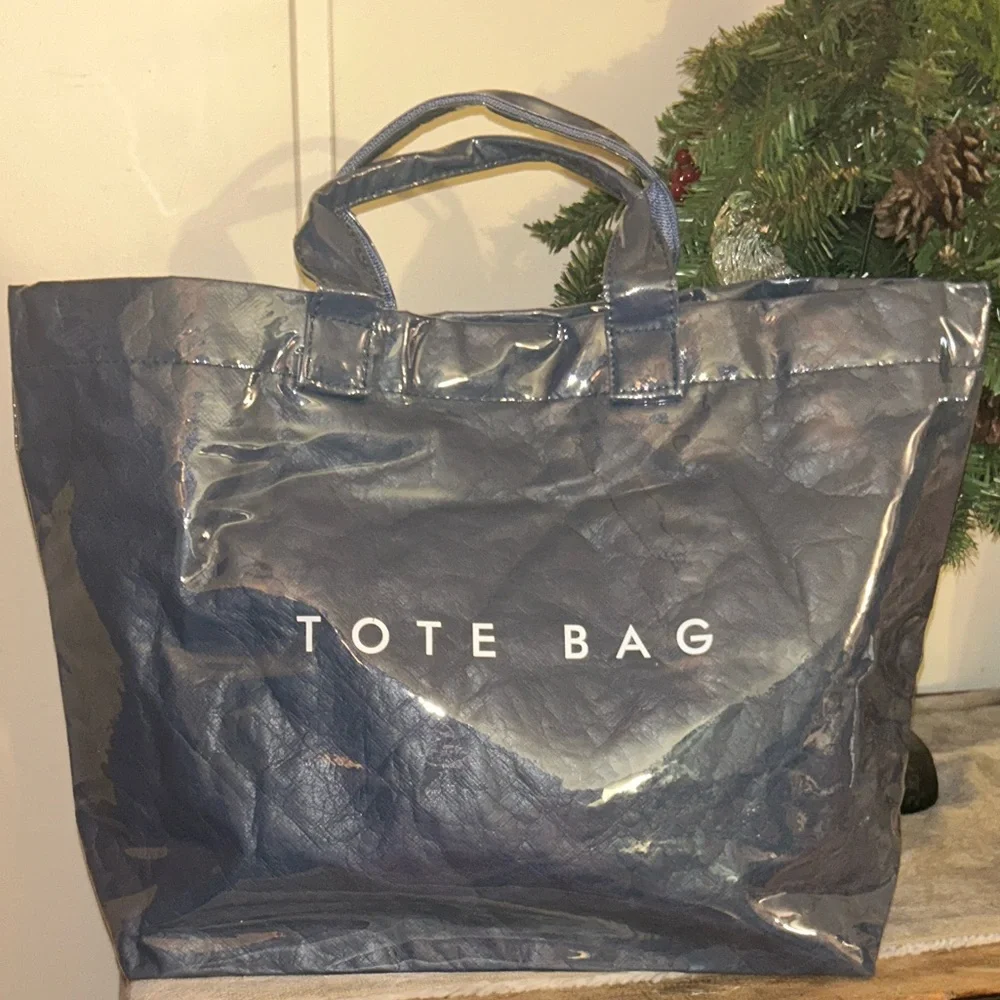Blue Tote Bag‎